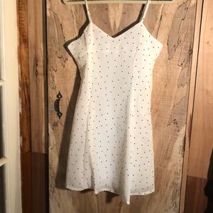 Breathtaking polka dot dress
